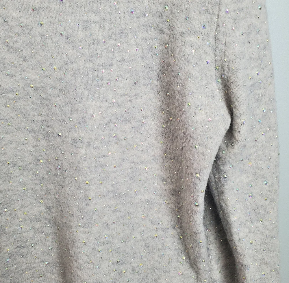 J.CREW Gemstone Sweater in Supersoft Yarn Size Medium Wool Blend